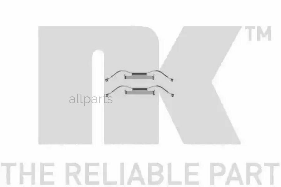NK 7999681 Комплект монтажный торм. колодок VW Transporter T5 03-