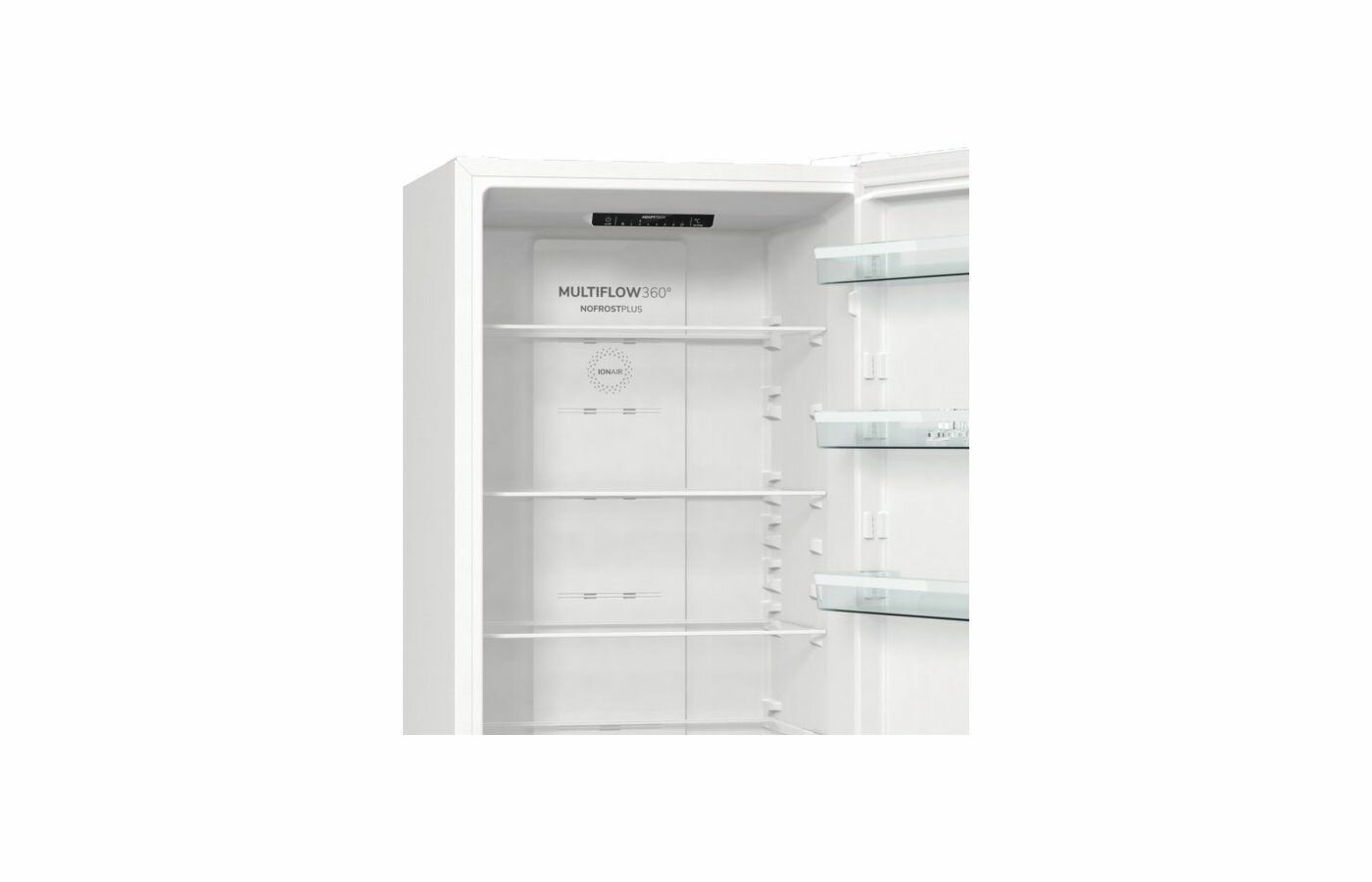 Холодильник двухкамерный GORENJE NRK6202EW4, объем 331 л, белый — фото 1