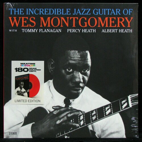 montgomery wes виниловая пластинка montgomery wes incredible jazz guitar of Виниловая пластинка WaxTime In Color Wes Montgomery – Incredible Jazz Guitar Of Wes Montgomery (coloured vinyl)