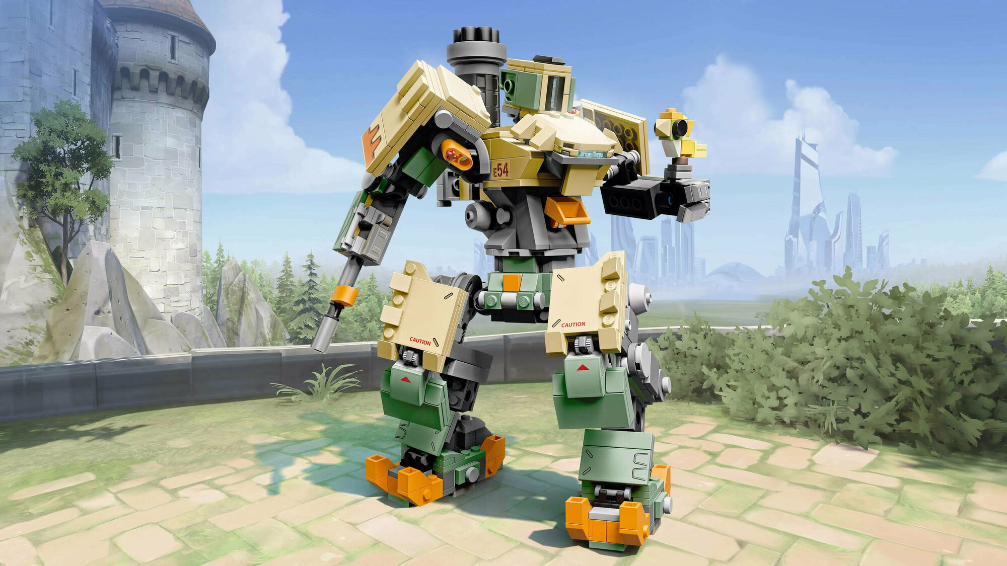 Конструктор LEGO Overwatch Бастион, 602 детали (75974) - фото №10