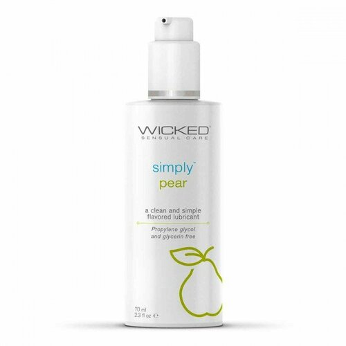 Съедобный лубрикант Груша Wicked Simply AQUA PEAR 120 мл.