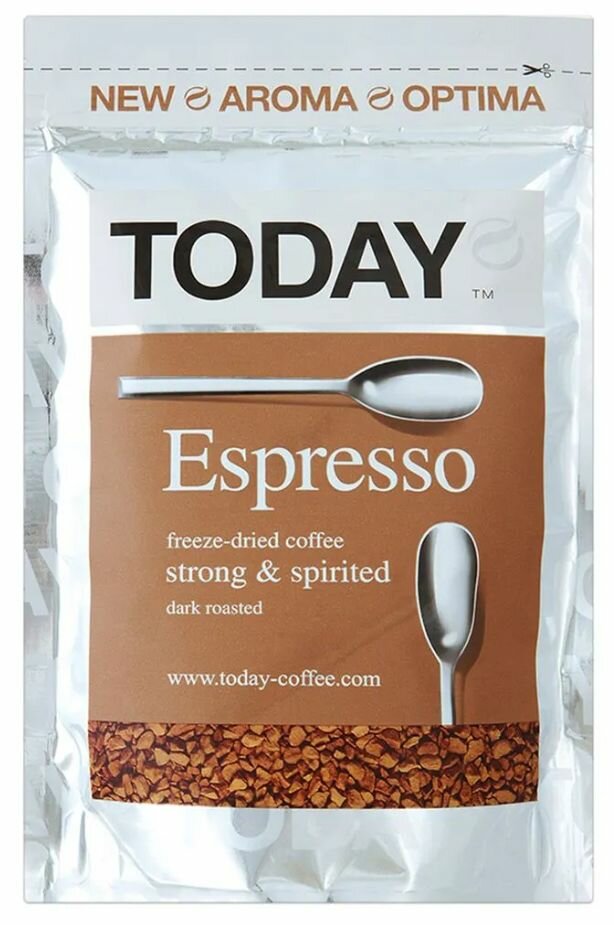 Кофе расворимый Today Espresso, 150 г - фото №17