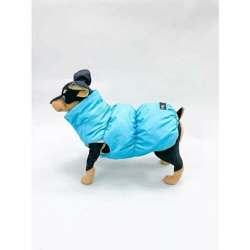 Жилетка для собак утепленная с подкладом на шелке, водоотталкивающая Puffy Рич.