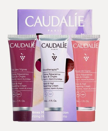 Изображение товара CAUDALIE Набор Трио изысканных кремов для рук и ногтей (Rose de Vigne 30+The Des Vignes 30+Vinotherapist 30)