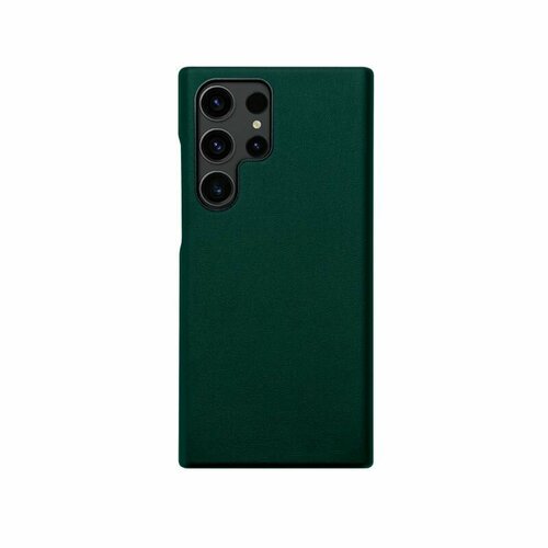 фото Чехол кожаный k-doo noble samsung galaxy s23 ultra, темно-зеленый kzdoo