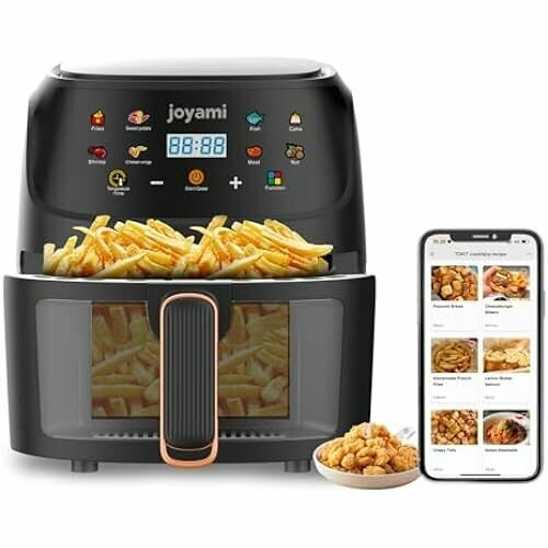 Аэрогриль JOYAMI JDR-606B 1350Вт Черный 3065800₽