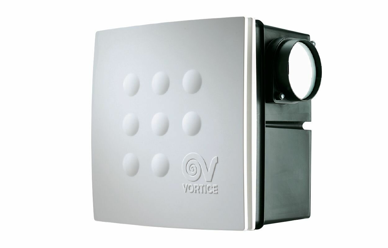 Вытяжной встроенный вентилятор Vortice Quadro Micro 100 I (арт. 12017)