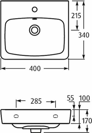 Раковина Santek Нео 40 1WH302183