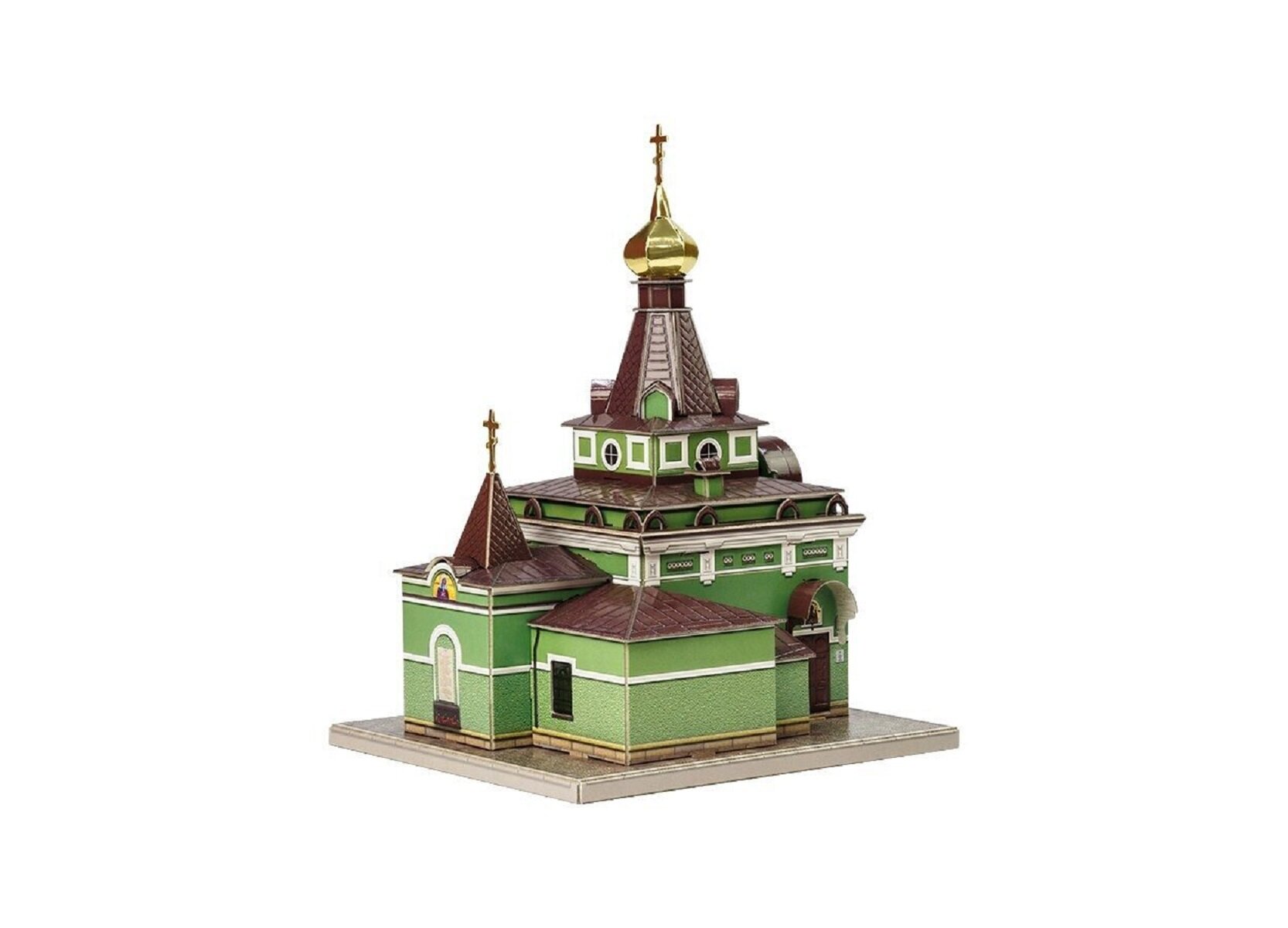 Сборная модель Умная Бумага Часовня Ксении Петербургской 197