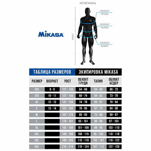 фото Трусы волейбольные mikasa пляжные mt5020, размер m, зеленый