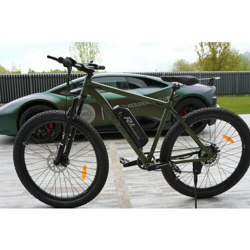 Электровелосипед Richiesto 297s Алюминиевая рама 21 Мотор 36V250W Взрослый Спортивный зеленый 5700000₽