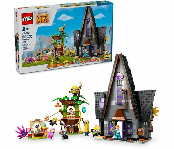 Конструктор LEGO Minions 75583 Миньоны и семейный особняк Грю (Lego 75583)