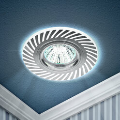 Светильник встраиваемый ЭРА DK LD39 точечный софит под лампу GU5.3 50Вт