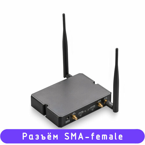 Роутер Kroks Rt-Cse DS m4 с 4G модемом LTE cat4 две SIM-карты до 150 Мбитс SMA-female 9700₽