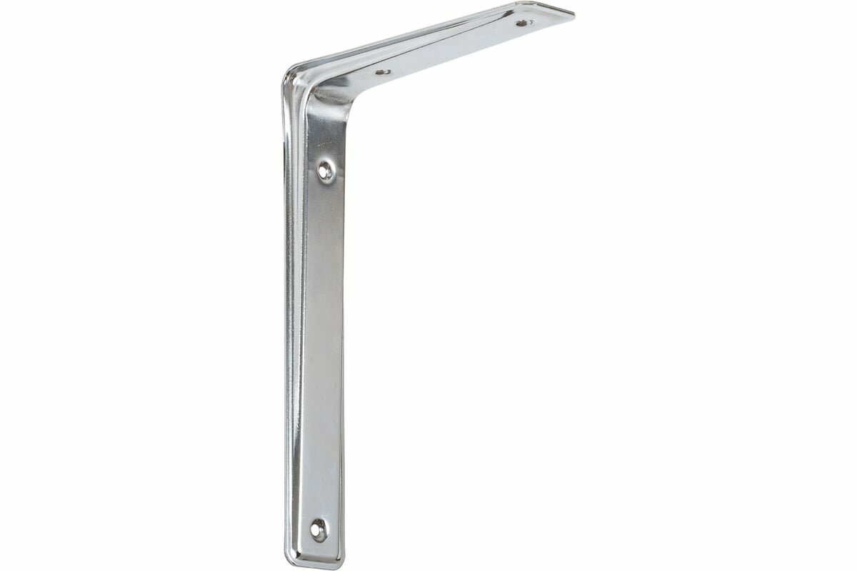 Консоль VORMANN 3-F 235х160х40 мм, оцинкованный, цвет: хром, 65 кг 00165 235 C