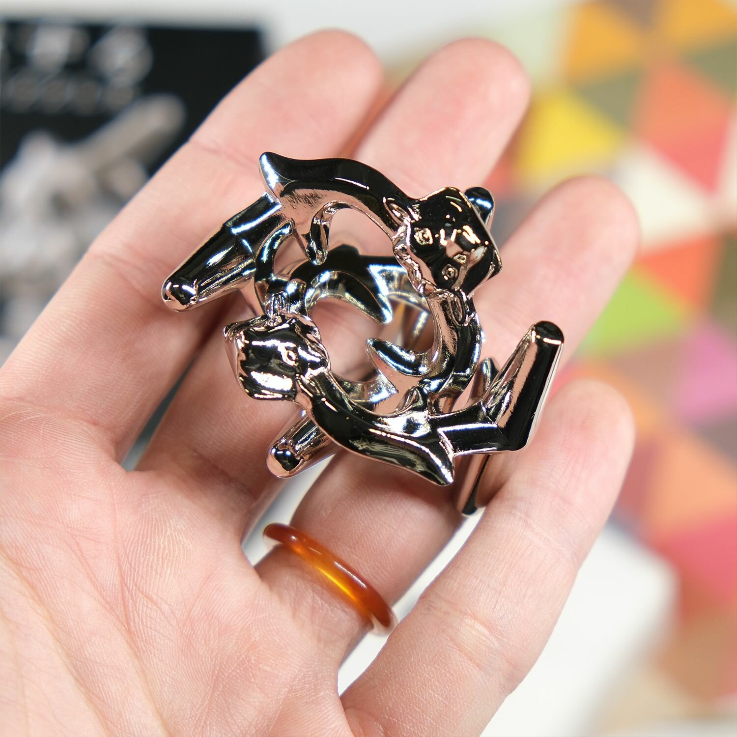 Головоломка Hanayama Huzzle Elk 5 ур. / Ханаяма Рога — фото 1