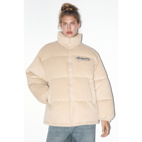 фото Куртка befree basic, размер xs/170, бежевый