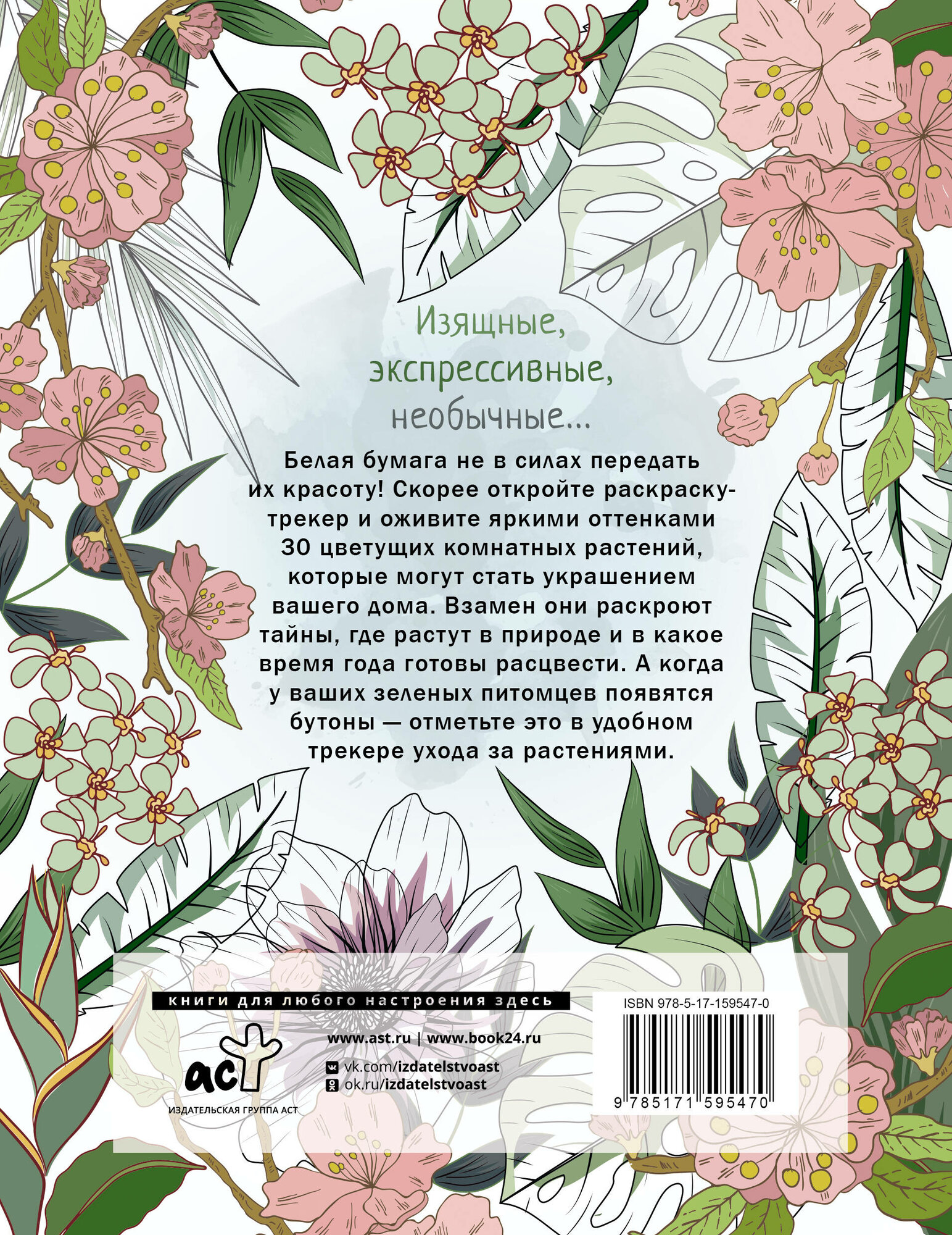 Раскраска-трекер. Цветущие на окне Кузнецова Е. А. — фото 1