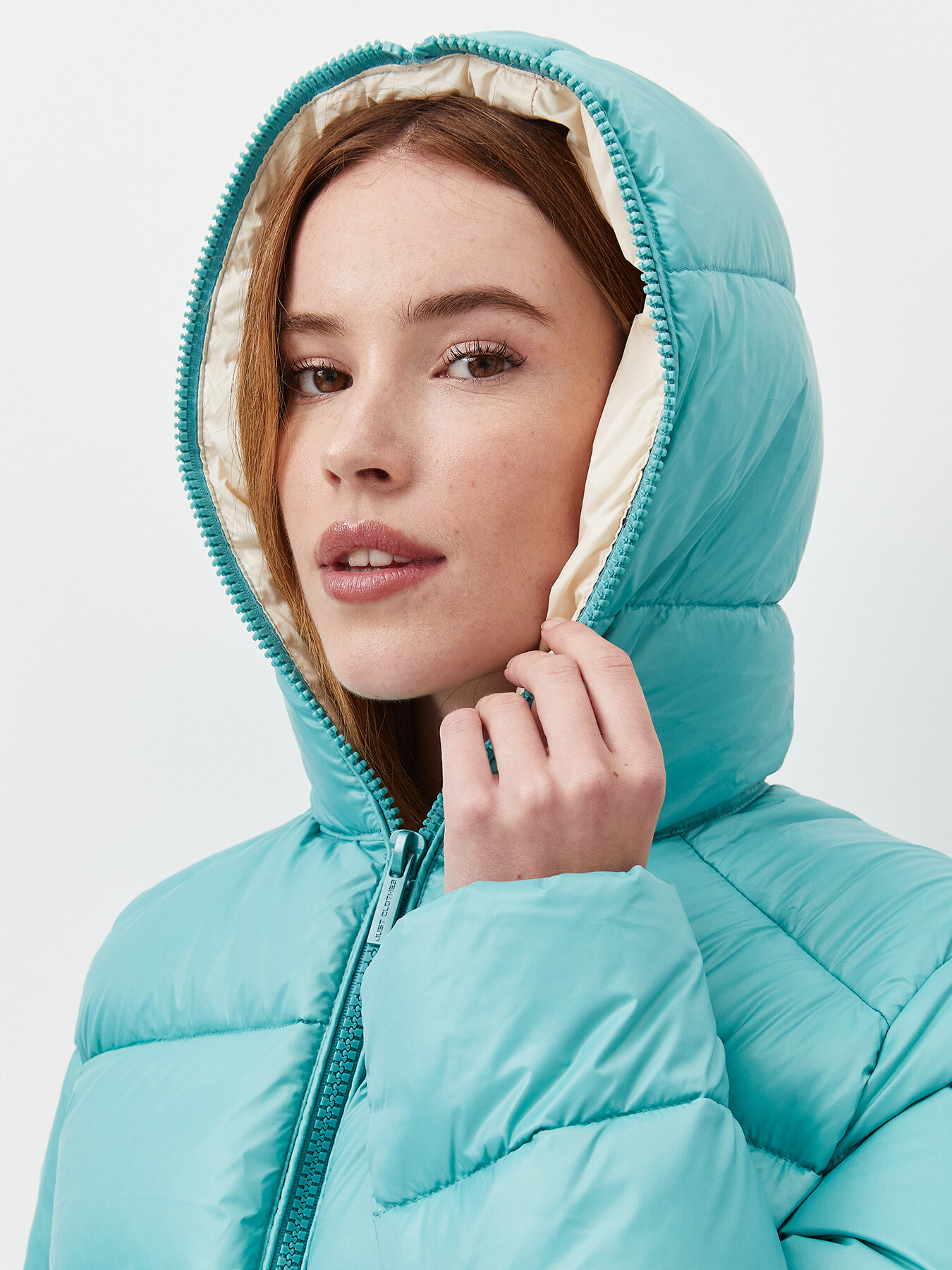 Куртка JUST CLOTHES, размер 38, мятный — фото 1