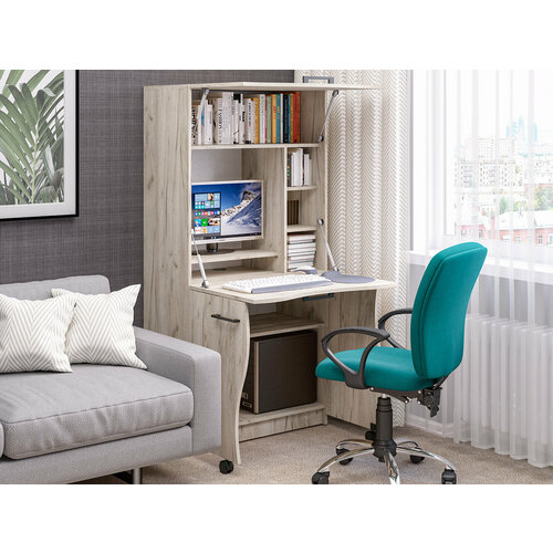 Стол компьютерный СК-49 Крафт серый 10850₽