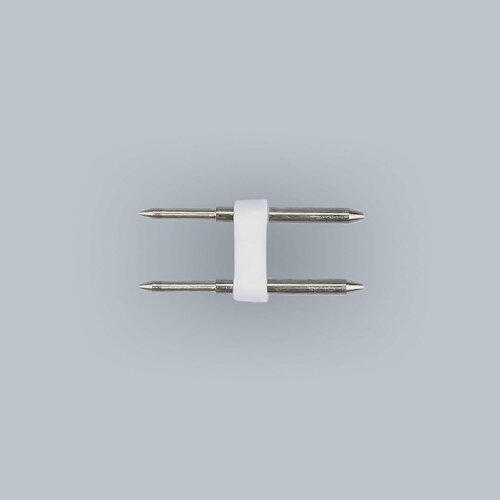 Изображение товара Игольчатый алюминиевый Коннектор Eleganz для светодиодной ленты 9.6W 220V (10 шт.)