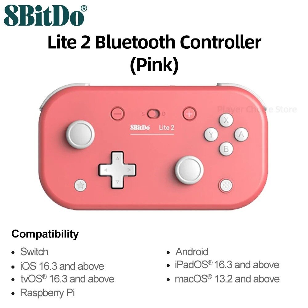 8BitDo Lite 2 Беспроводной игровой контроллер Bluetooth с вибрирующим игровым контроллером joystick