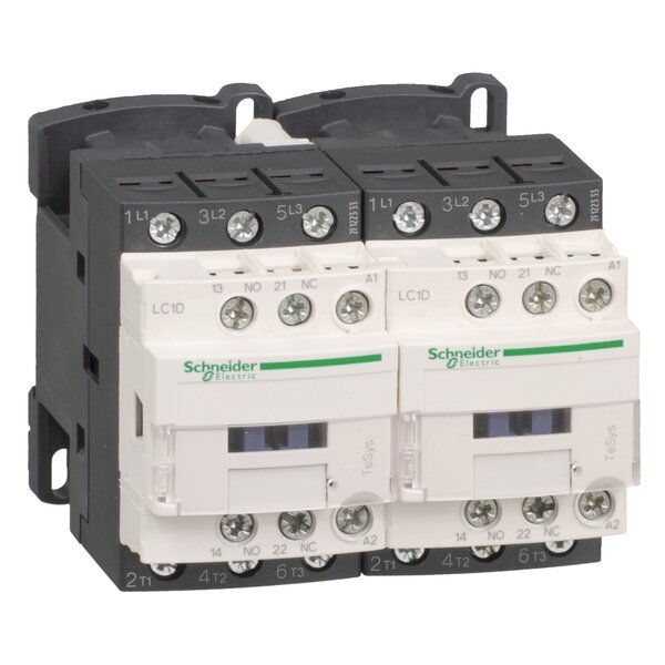 Реверсивный контактор Schneider Electric TeSys LC2D 3P 9А 230В AC 4кВт, LC2D09P7