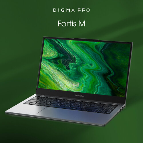 Ноутбук Digma Pro Fortis M 156 IPS AMD Ryzen 5 7430U DDR4 16ГБ SSD 512ГБ Intel UHD Graphics серый 47990₽