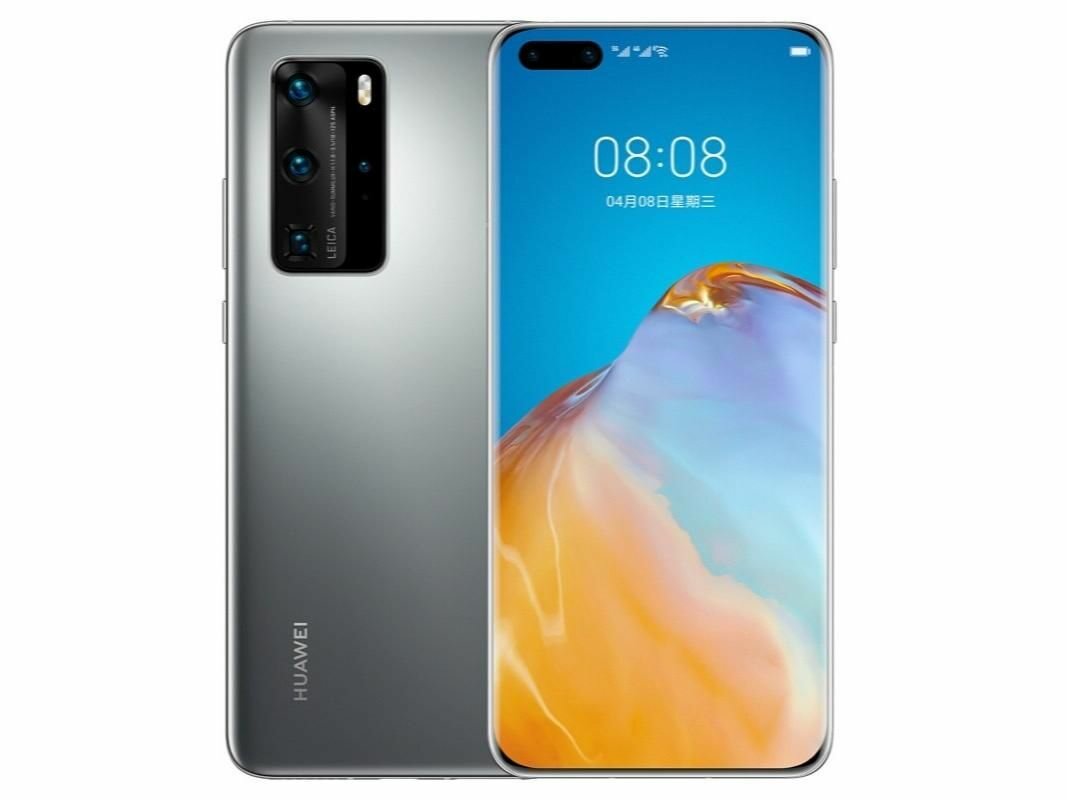 Смартфон Huawei P40 4G Double SIM 8/128ГБ, Серебряный，Смартфон Huawei P40 Double SIM 8/128ГБ, Серебряный