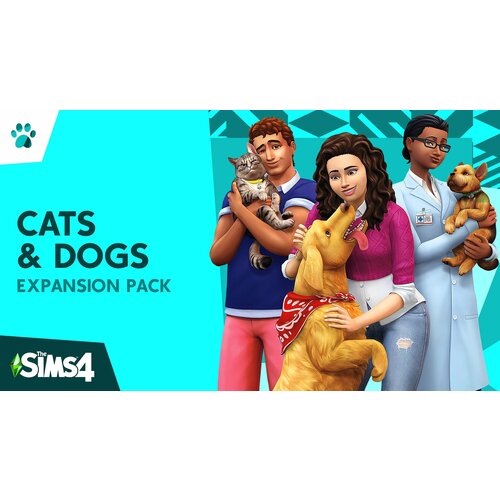 Дополнение The Sims 4 Cats Dogs Цифровой ключ активации для PC EA app Origin РФ и СНГ 2130₽