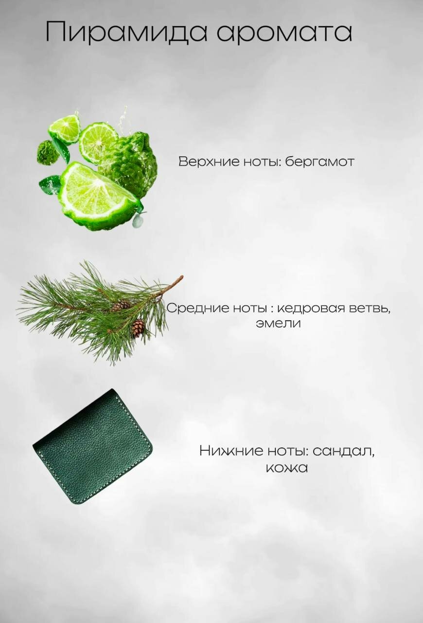 Изображение Автопарфюм, Ароматический диффузор "Кожа & Сандал" по мотивам парфюма Zielinski & Rozen, подвесной для авто, 6 мл