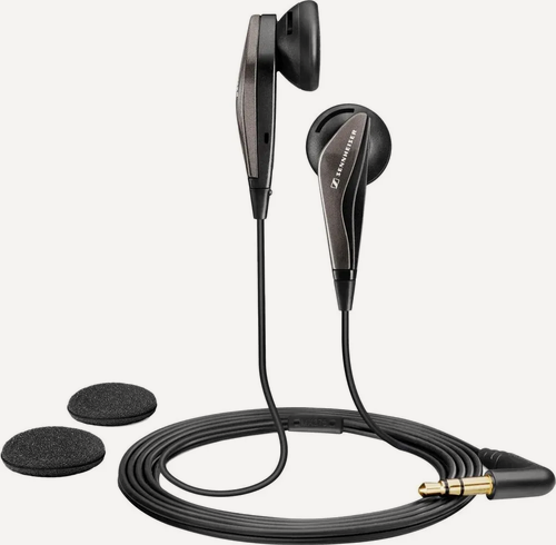Изображение товара Наушники проводные Sennheiser MX 375, mini jack 3.5 mm, черный