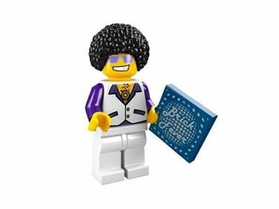Минифигурка LEGO Minifigures 8684 Series 2 Disco Dude col02-13
