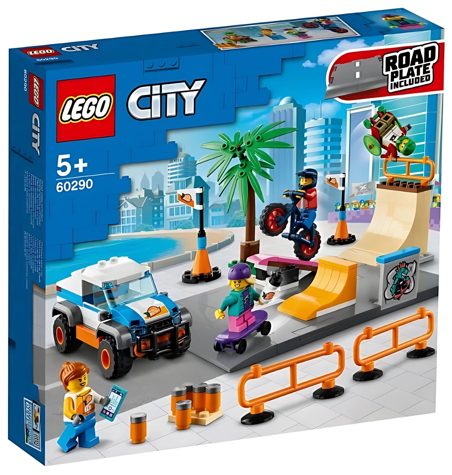 Конструктор LEGO City 60290 Скейт-парк