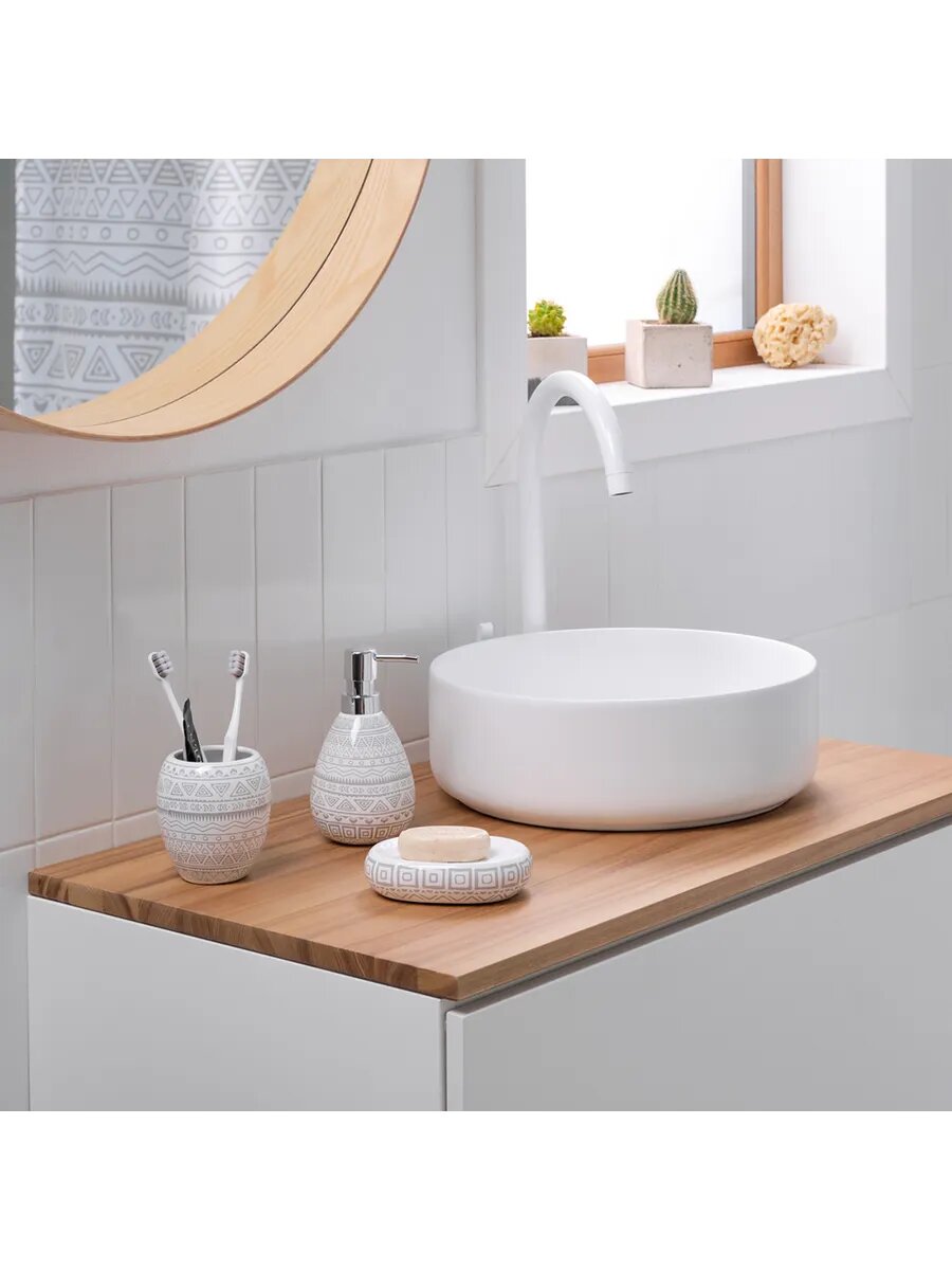 Мыльница для ванной керамическая — фото 1