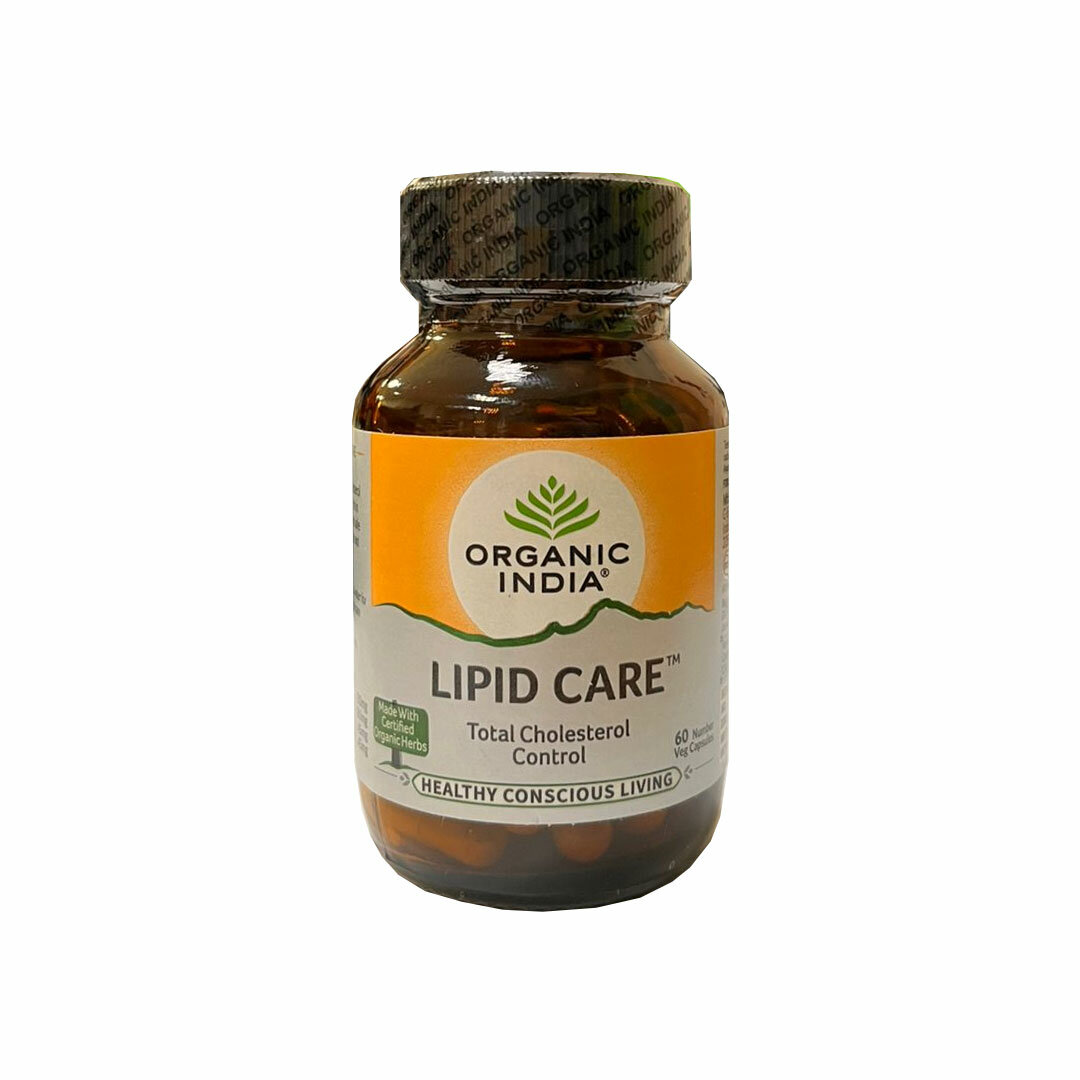 Липид Кер Органик Индия  для сердечнососудистой системы  Lipid Care Organic India 60 кап
