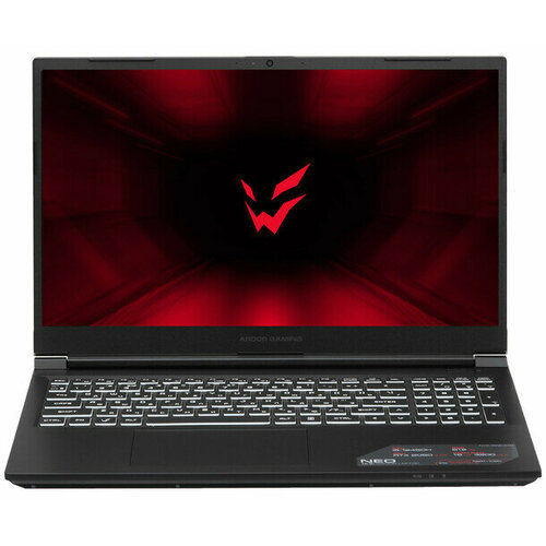 156 Ноутбук ARDOR GAMING NEO N15-I5ND410 1920x1080 IPS Intel Core i5-12450H RAM 16 ГБ SSD 512 ГБ GeForce RTX 2050 - 4 ГБ без ОС черный 15795800₽