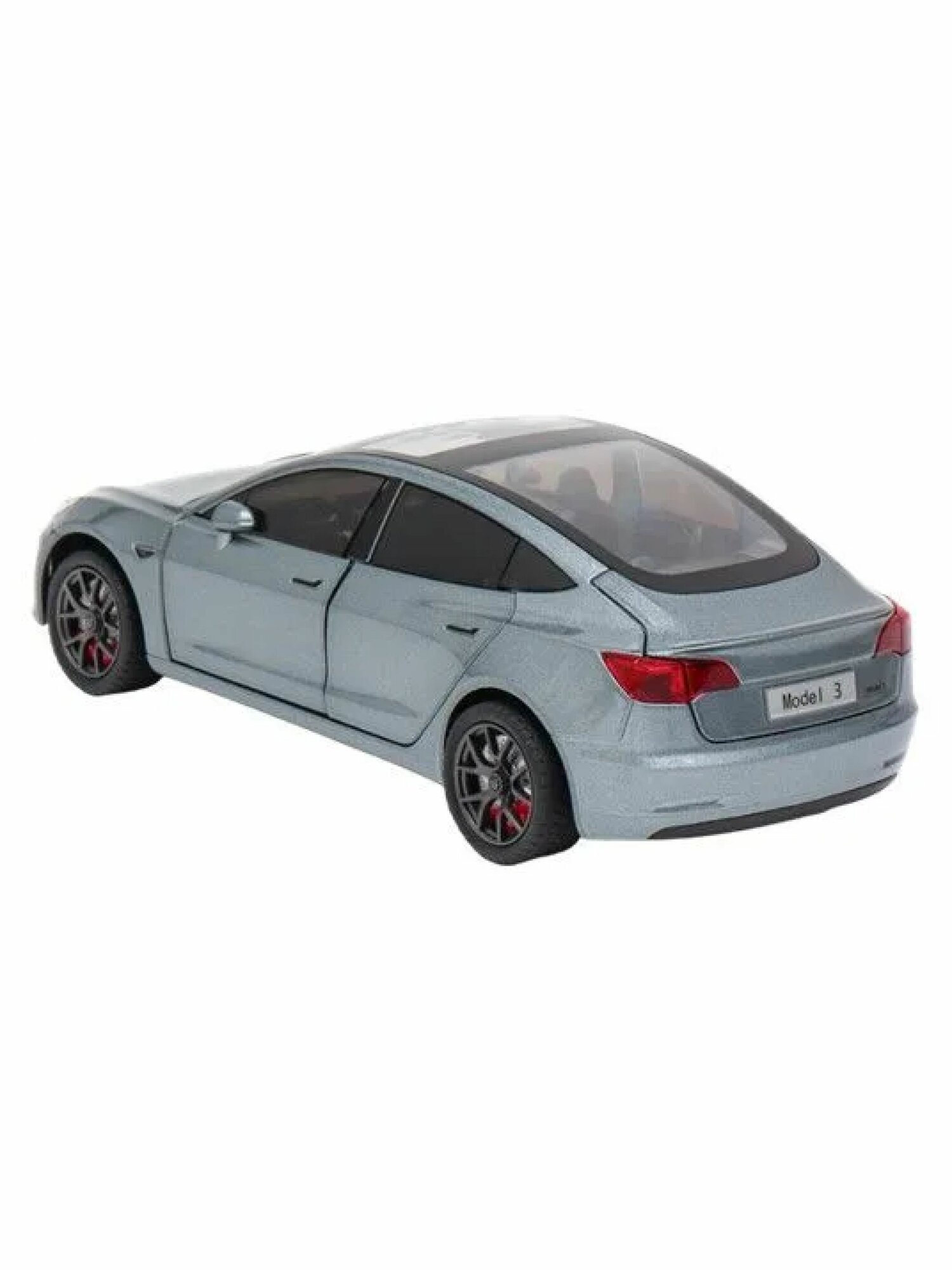 Инерционная машинка "Tesla Model 3", масштаб 1:24, металл, звуковые и световые эффекты — фото 1