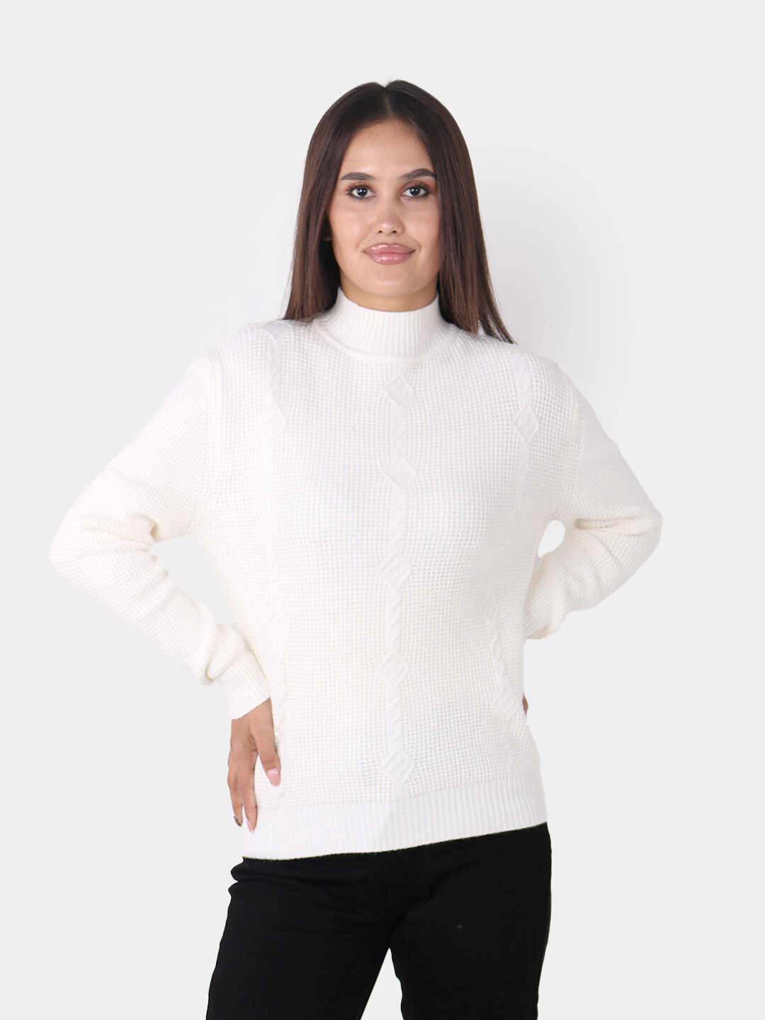 Свитер размер One Size, , белый, — фото 1