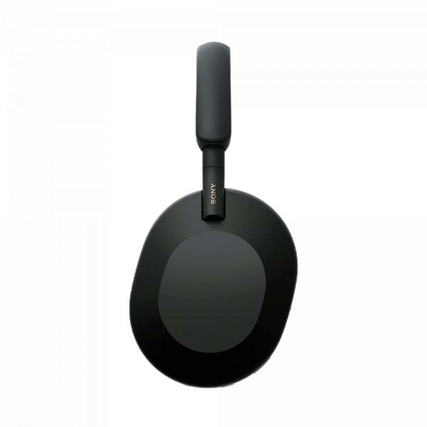 Беспроводные наушники Sony WH-1000XM5 Overhead, с шумоподавлением, чёрный — фото 1