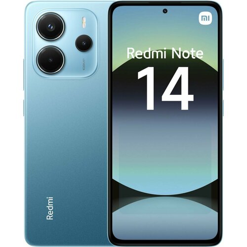 Смартфон Xiaomi Redmi Note 14 8256 ГБ NFC Global голубой 19200₽