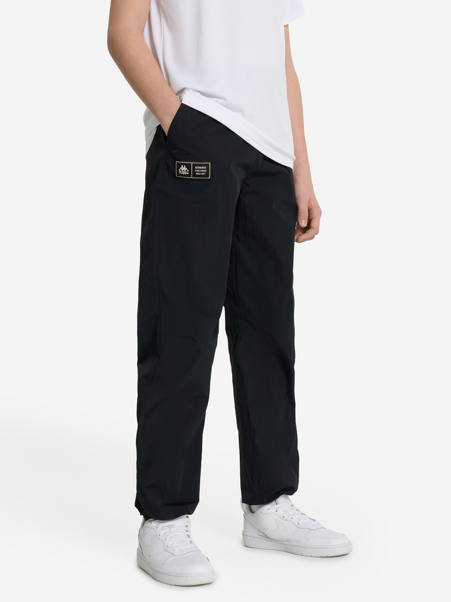 Брюки Kappa Sport Style Boy's Woven Pants, размер 170-176, черный