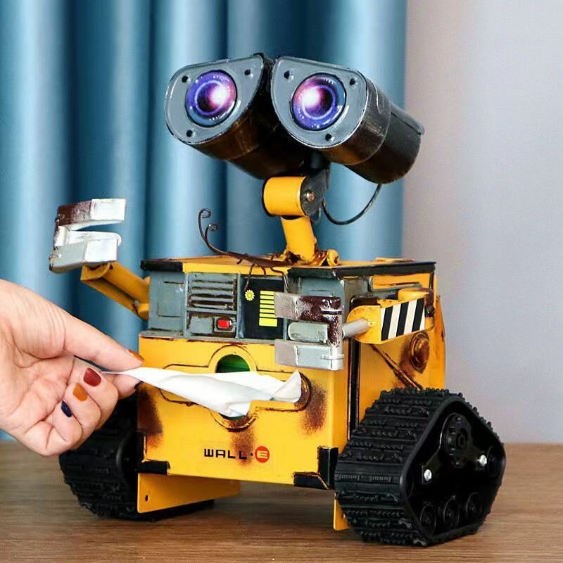 Робот WALL-E. Металлоконструкции / Коробки для салфеток / Настольные украшения -JU