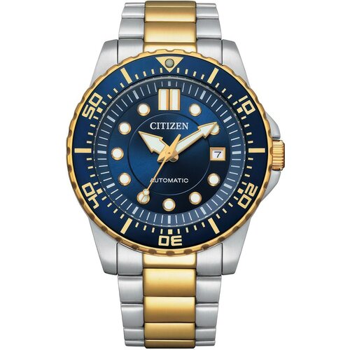 Наручные часы CITIZEN Automatic NJ0174-82L, синий, серебряный citizen часы ca0650 82l коллекция eco drive