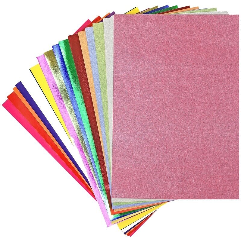 Картон цветной Каляка-Маляка НККМ20 микс А4 набор 20 цветов 20 листов - фотография № 14