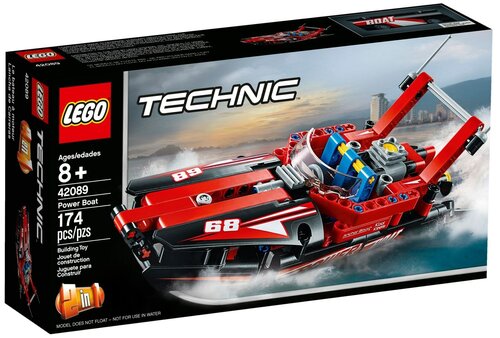 Конструктор LEGO Technic 42089 Моторная лодка, 174 дет.