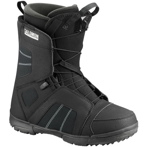 фото Сноубордические ботинки salomon titan, р. 10, black