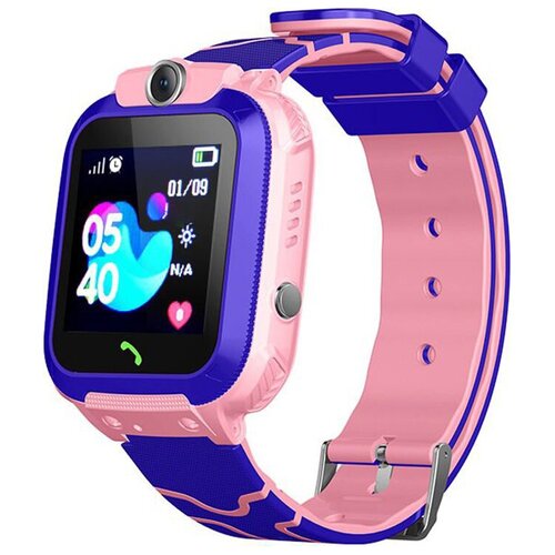 фото Детские умные часы smart baby watch q12 pink розовые