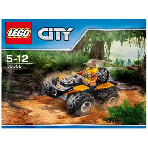 Конструктор LEGO City 30355 Вездеход в джунглях, 36 дет. конструктор lego city 30365 ремонт спутника 36 дет