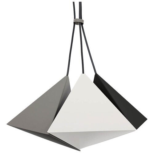 Потолочный светильник Luminex Set 9162, E27, 180 Вт, кол-во ламп: 3 шт., цвет: черный